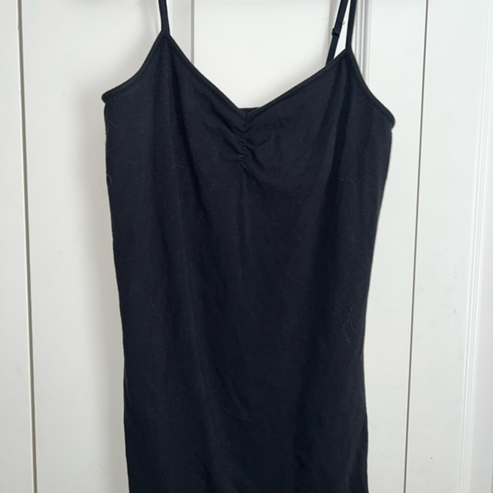 4 Cami Bundle. (1) grey, (1) black, (1) striped, (1) white